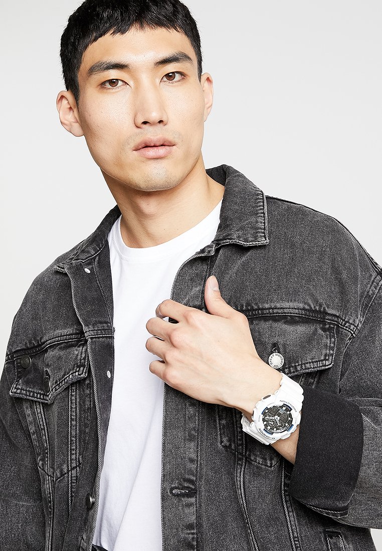 G-SHOCK GA-100B-7AER - Chronograph - white/weiß - Zalando.de