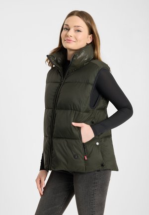 Frieda & Freddies, STEPPWESTE - Waistcoat - olive