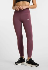 SLEEK HIGH RISE LEGGING - Futòharisnyàk - purple