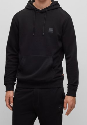 Jersey con capucha - black