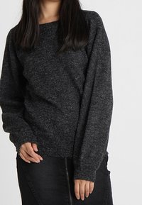 Object Maglione - mottled dark grey