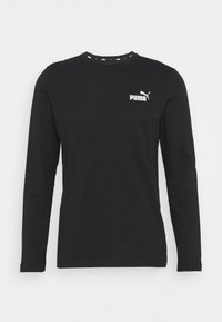 SMALL LOGO LONG SLEEVE - Camiseta de manga larga - puma black