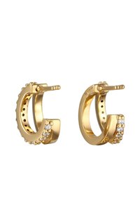 Elli SPARKLING DOUBLE BASIC - Øreringe - gold-coloured