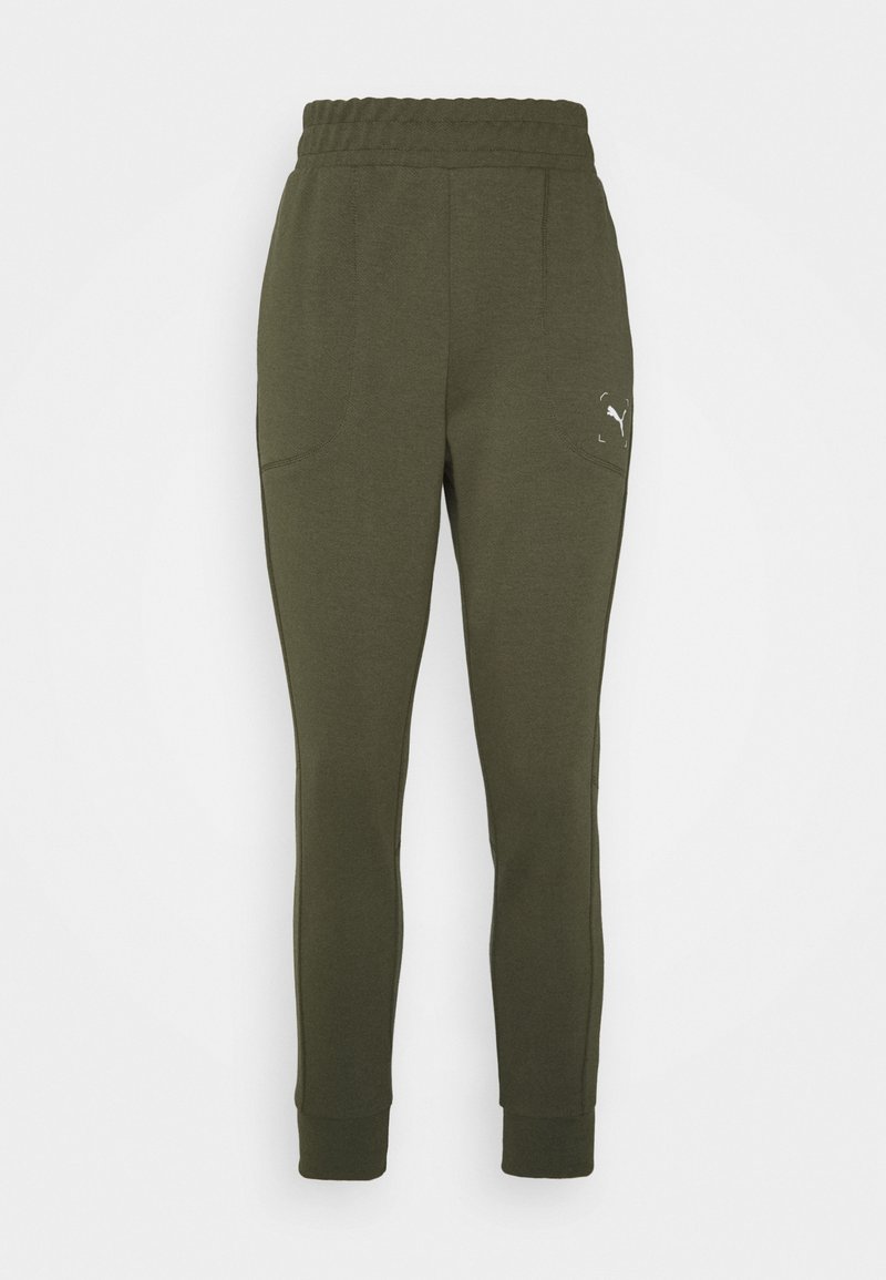 Puma Pantalon de survêtement khaki/kaki (Seconde main) ZALANDO