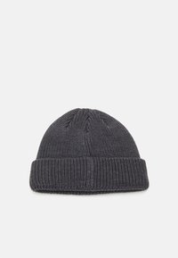 Tommy Jeans HERITAGE SHORT BEANIE UNISEX - Kapa - dark grey heather