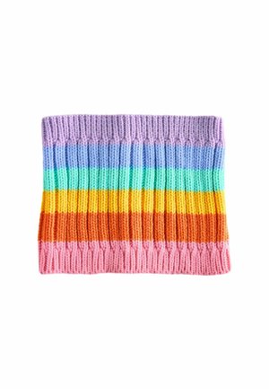 Snood - pastel rainbow stripe