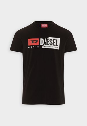 Diesel T-DIEGO-CUTY - T-Shirt print - black