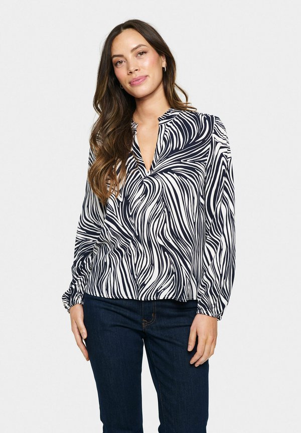 EDA - Bluse - baritone leaves strokes