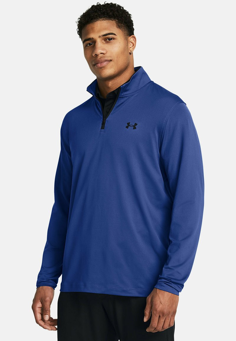 Under Armour MATCHPLAY - Pikkade varrukatega topp - tech blue