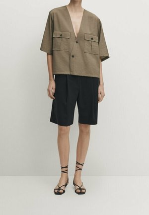 Massimo Dutti, Blouse - brown