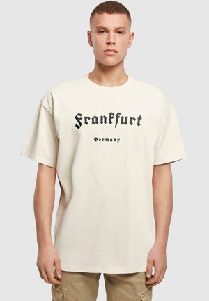 FRANKFURT HEAVY - T-shirt print - sand