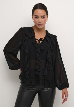 Kaffe KANINNA - Blouse - black deep