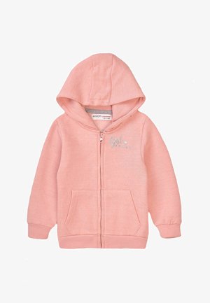 Sweater met rits - light pink