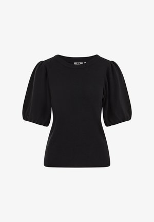 WE Fashion, WE STUDIO - T-shirt basique - black