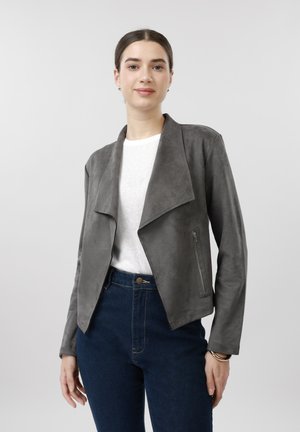 Anna Field Bunda z nepravej kože - dark grey