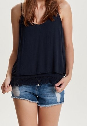 Top - dark blue