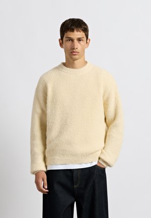 Burocs, FUZYY CREWNECK - Jersey de punto - off white