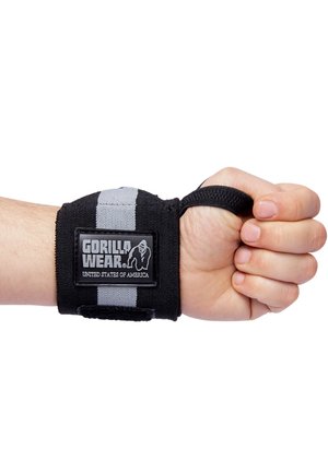 Gorilla Wear, WRIST WRAPS ULTRA UNISEX - Fitness / Yoga - black gray