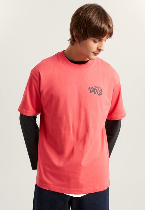 Vans REPEAR LOOSE - Print T-shirt - medium red — photo 2