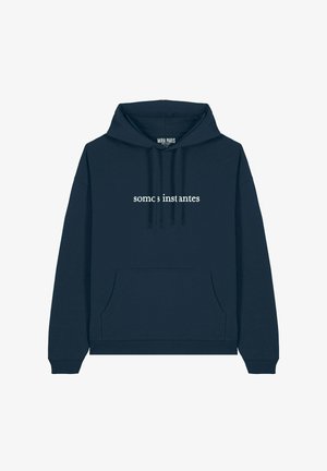 SOMOS INSTANTES EMBROIDERY UNISEX - Sweat à capuche - dark blue