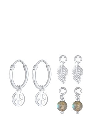 HOOPS MINIMAL PACK - Pendientes - silver-coloured