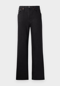 Relaxed fit -farkut - washed black