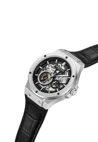 Kenneth Cole ROUND - Chronografinis laikrodis - black and silver coloured