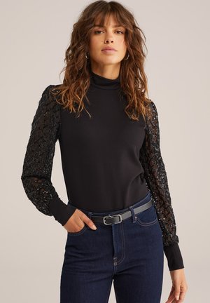 Bluse - black