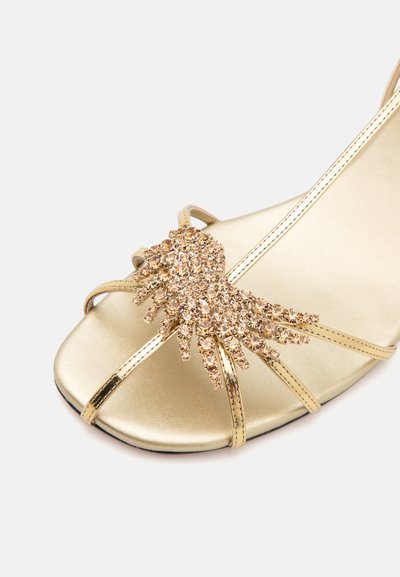 PIFERI MAGGIO - Sandals - mirror/gold