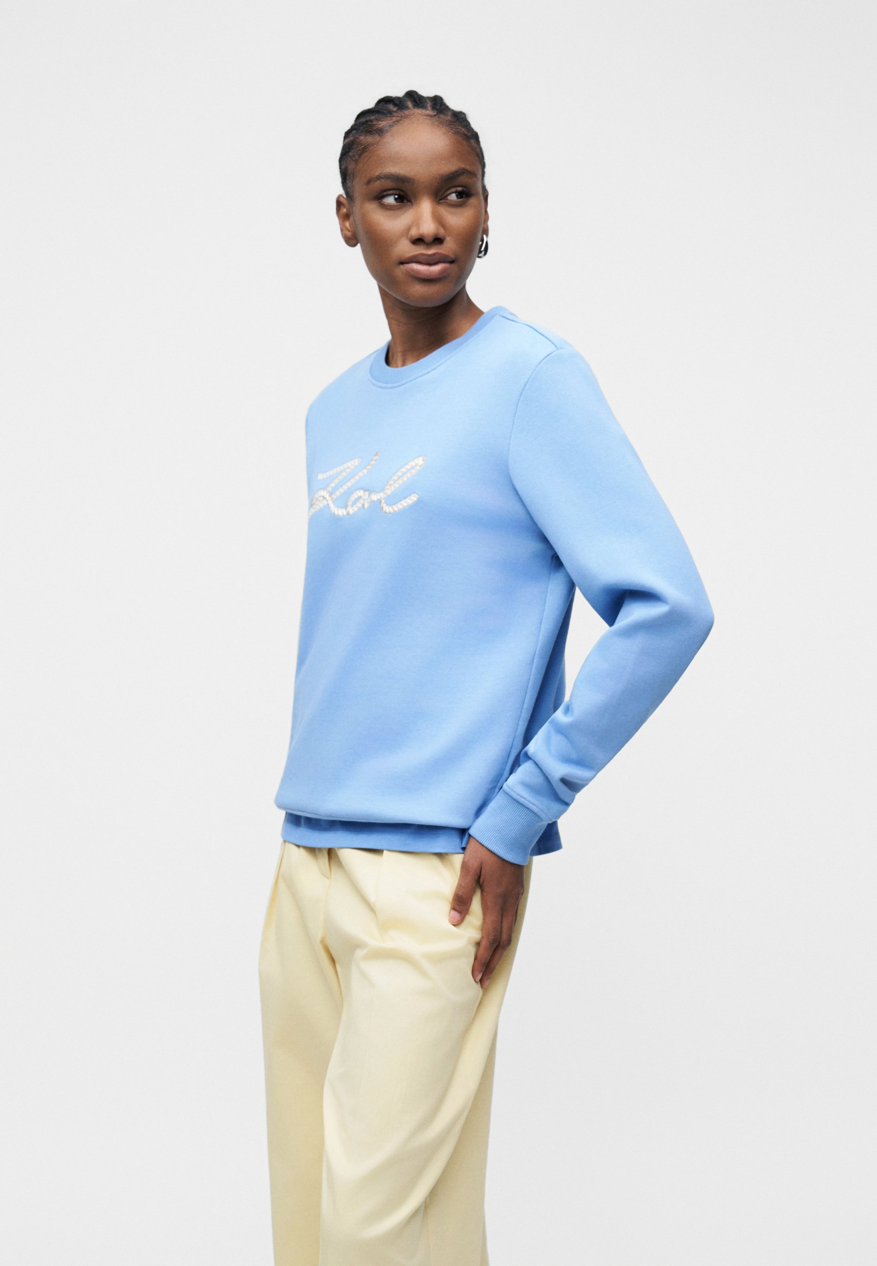 Fjällräven 1960 LOGO BADGE - Sweatshirt - blue - Zalando.ie