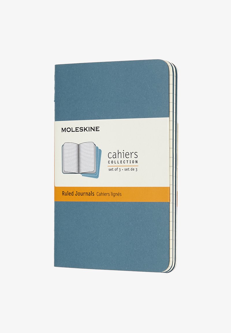 Moleskine CAHIER 3PACK - Other accessories - lebhaftes blau