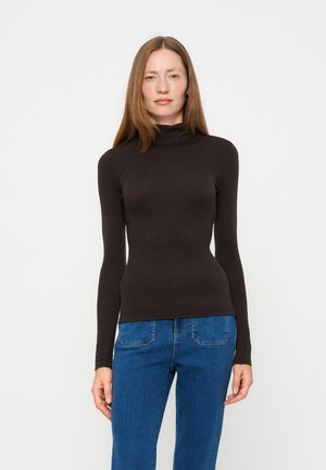 Anna Field by Zalando, TURTLENECK WITH WOOL CONTENT - Блуза с дълги ръкави - ganache