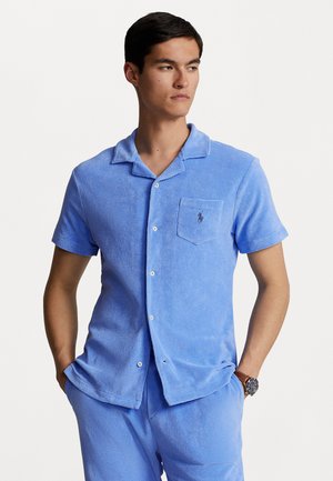 TERRY CAMP SHIRT - Camicia - harbor island blue