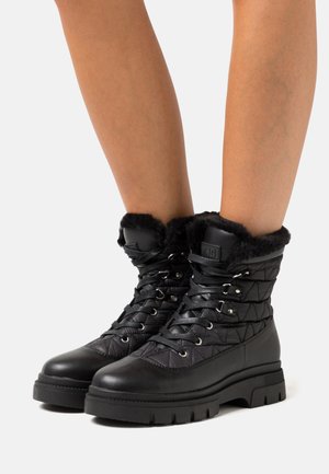 NEW MIRTE - Lace-up ankle boots - black