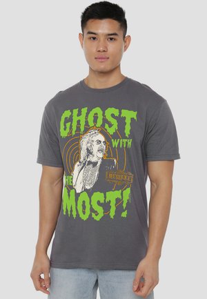 Cotton Soul, BEETLEJUICE/GHOST - T-Shirt print - anthracite