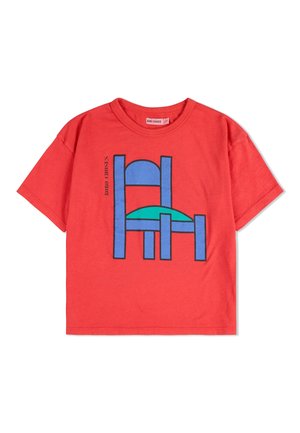 CHAIR UNISEX - Print T-shirt - red