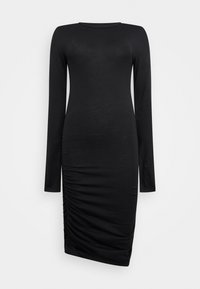 Noisy May NMAPRIL ROUCHING DRESS - Šaty do práce - black