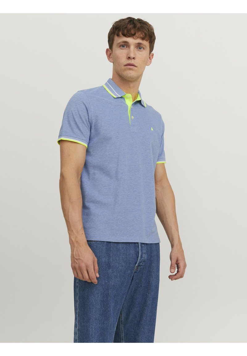 Jack & Jones - EPAULOS NOOS - Polo marškinėliai - bright cobalt, Padidinti