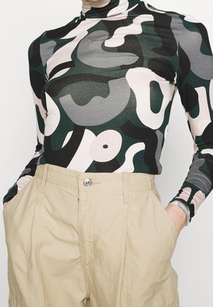 Langærmet T-shirt - multi-coloured