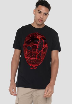 Cotton Soul, STILL WATER - Print T-shirt - black