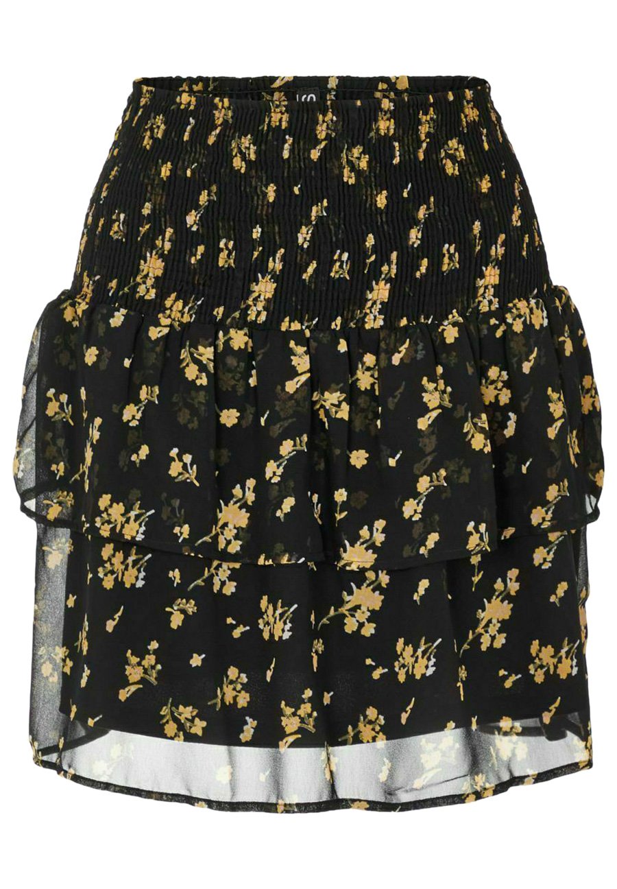 Femme ROCK RÜSCHEN - Jupe trapèze - black Femme ROCK RÜSCHEN - Jupe trapèze - black