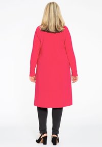 YOEK LONG FIT - Strickjacke - pink