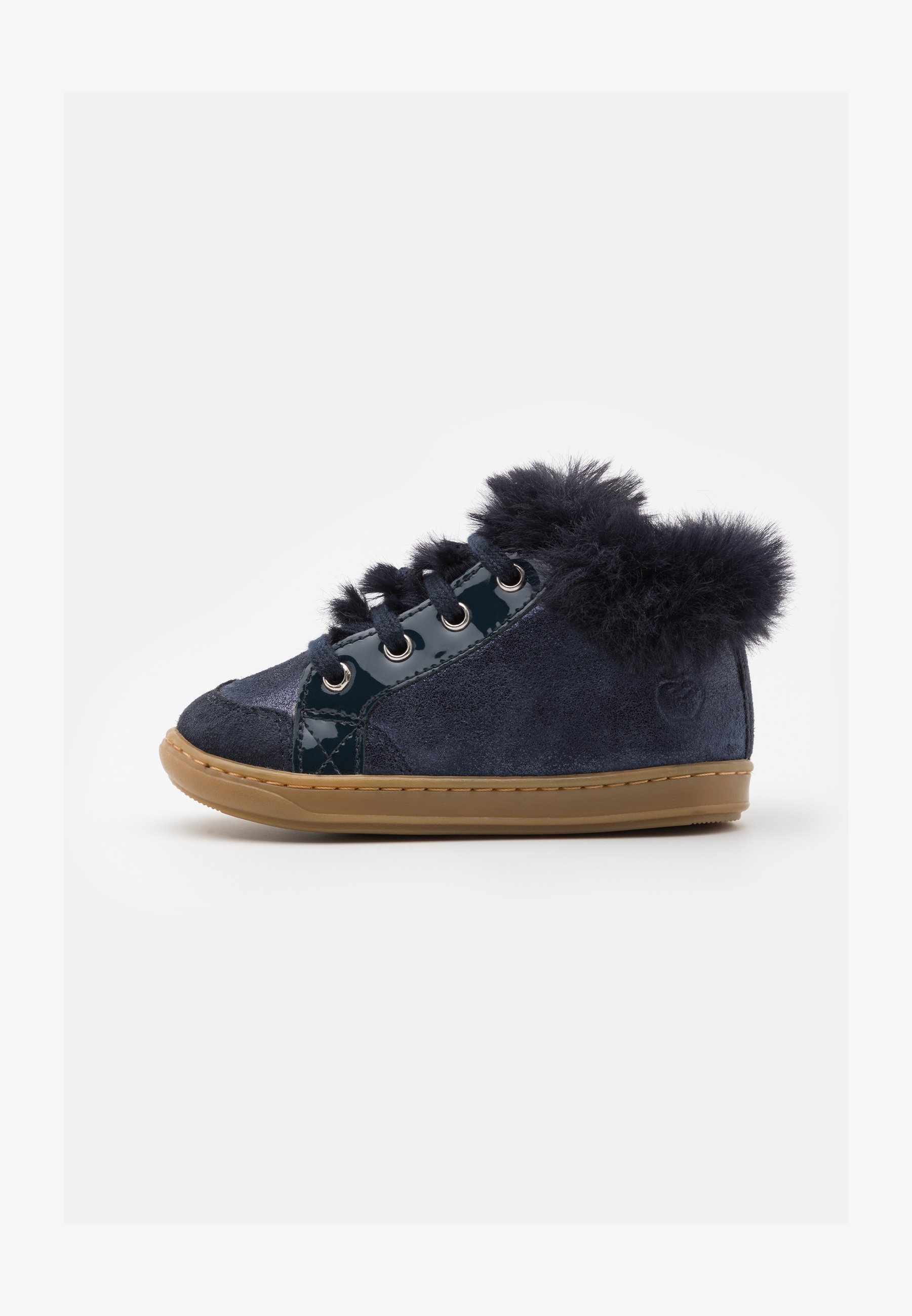Shoo Pom Bouba Zip Lauflernschuh Navy Dunkelblau Zalando De