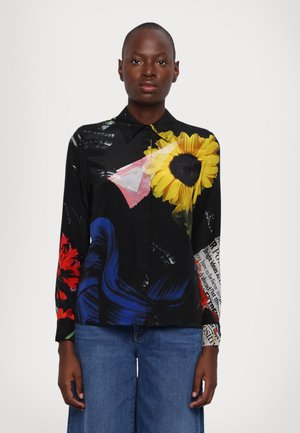 WILLA - Button-down blouse - multi-coloured