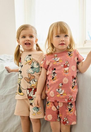 Next LICENSE 2 PACK  - REGULAR FIT - Yöasusetti - pink  rust minnie mouse