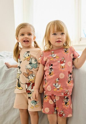 LICENSE 2 PACK  - REGULAR FIT - Nattøj sæt - pink  rust minnie mouse