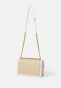 Pinko LOVE ONE CLASSIC - Taška s příčným popruhem - sabbia/bianco