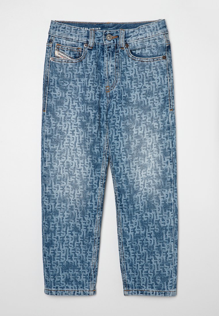 Diesel Straight leg jeans blauw Diesel Straight leg jeans blauw