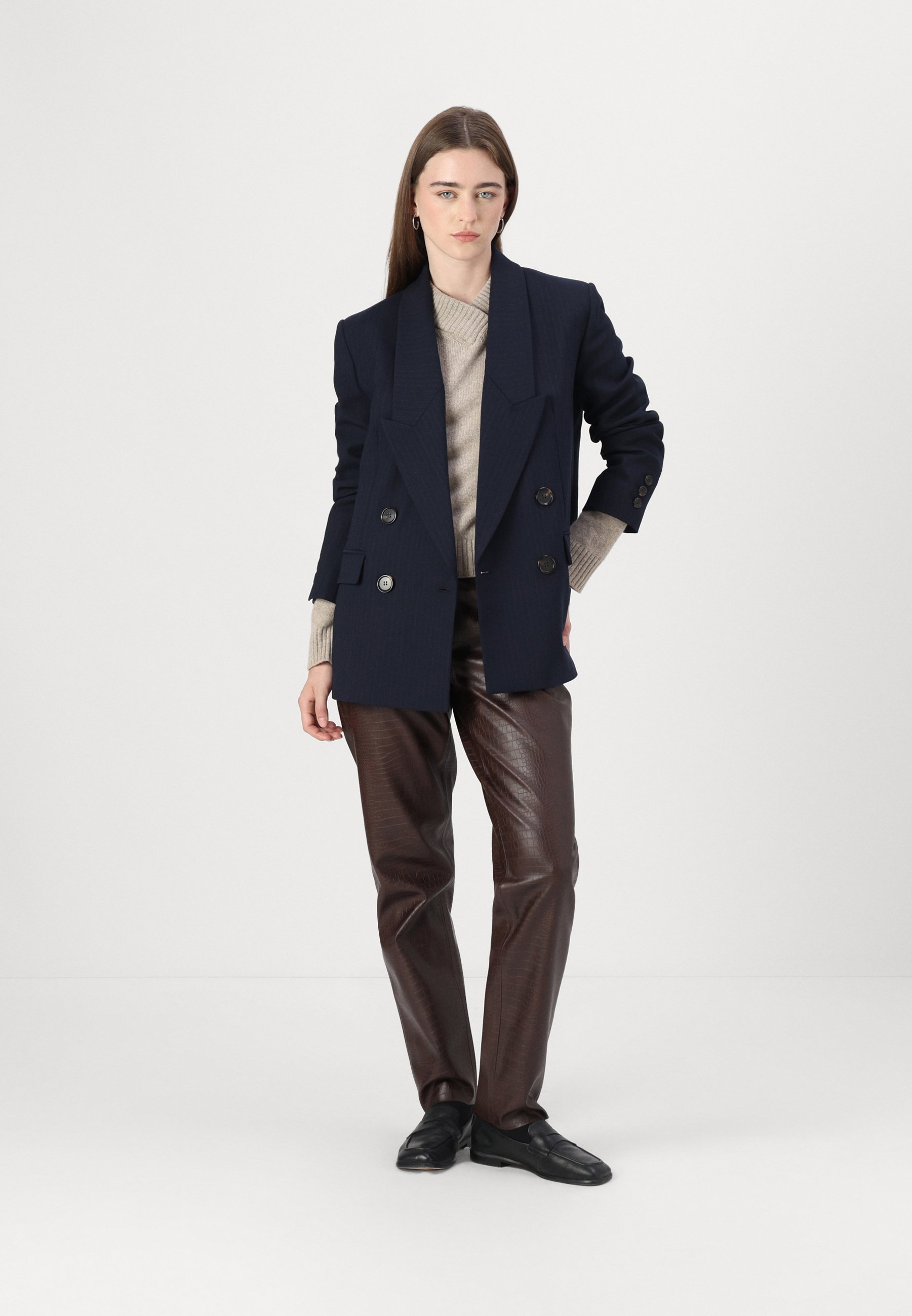 ジャケット PINKO FW25 GHIACCIOLO GIACCA TWEED (105816 A2VJG82) Ghiacciolo tweed jacket PINKO - Nugnes1920
