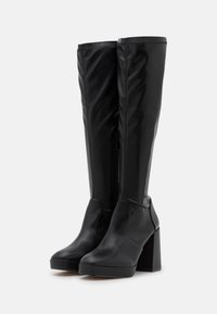 RAID CANNON - Botas de plataforma - black